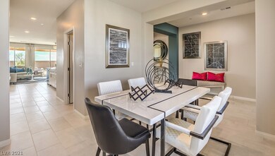 Formal to great room view- pics are of model