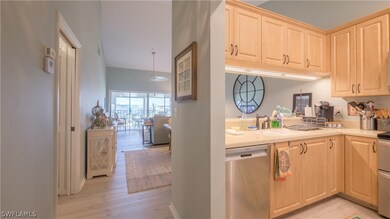 Lifetime warranted flooring is throughout the kitc