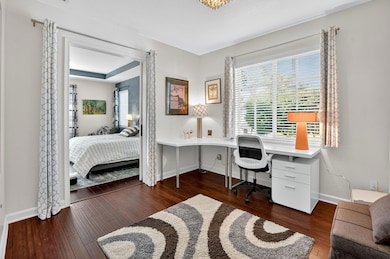 One of 4 bedroom on 2nd floor next to primary bedroom.  Nursery, office, den?