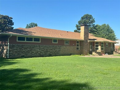 View of back of house looking southwest