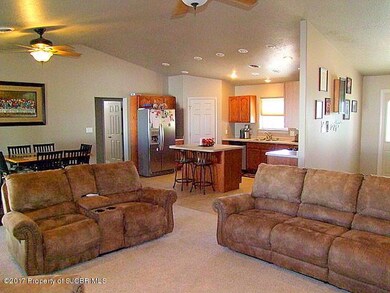 Living, Dining & Kitchen