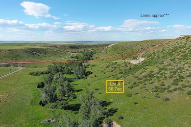 Lot 8 North line