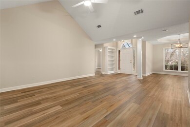 Vaulted Living Room