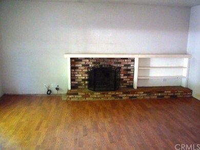 Fireplace with built ins.