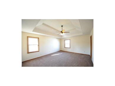 Master Bedroom with vaulted ceiling