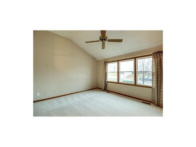 Great room with vaulted ceiling.