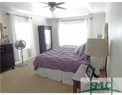 Master Bedroom. Large master has trey ceiling and 