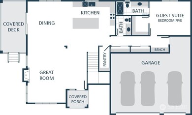 Image is a rendering. Photographs are for illustrative purposes only. Features, finishes, interior/exterior colors, landscaping and floorplan shown may vary from actual homes built.