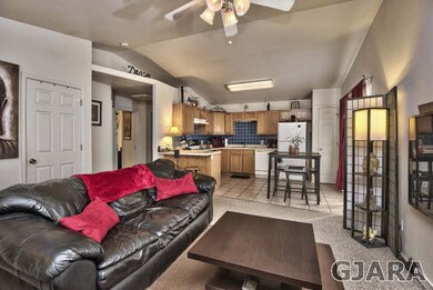 Entertaining is a snap with the kitchen open to th