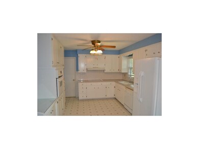 Bright, clean kitchen.
