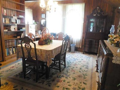 Dining Room. The dining room is adorned with hand 