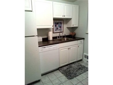 Kitchen. The dishwasher, microwave oven, cabinets 