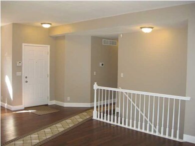 Living room with all new wood flooring
