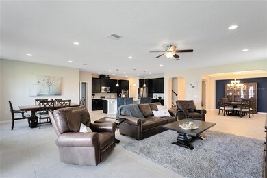 Grand Family Room with Open Kitchen and Kitchenett