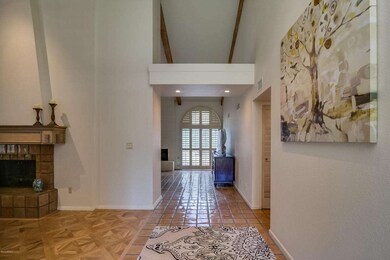Grand Entry with Cathedral Ceilings