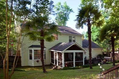 Rear of home