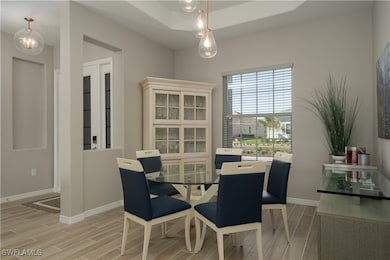 Formal dining area