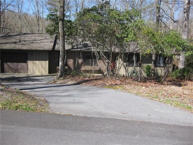 Circular flat driveway.
