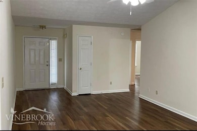 View back to front entry from dining area