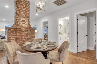 Historic Brick Fireplace