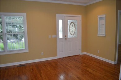 Front entrance into the 18x16 living room.