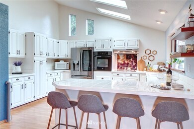 Beautifully updated, fresh kitchen.