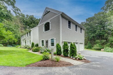Beautifully maintained grounds with huge three car