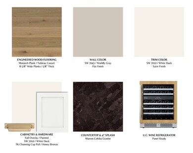 Pantry Finish Selections