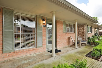 Sellers expanded the footprint of this front porch