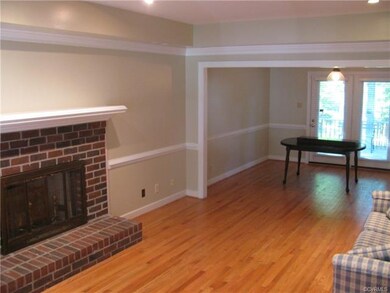 Great room leading to dining room