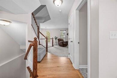 Modern open floor plan.