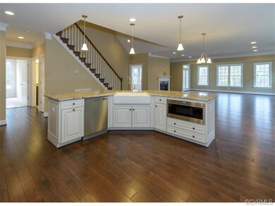 Photo of similar floorplan.