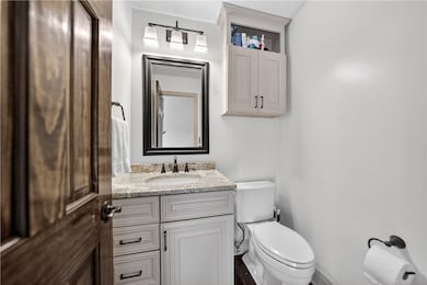 Updated Half Bath on Main Level