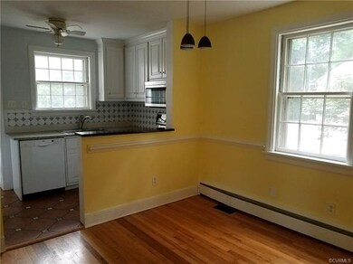 Dining room view to Kitchen