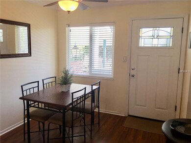 Dining area. Note new fans in dining area, living 
