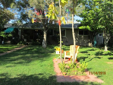 Rear of house