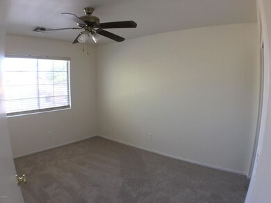 Bedroom with fan