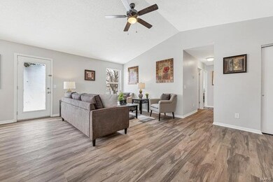 New luxury vinyl plank floors.