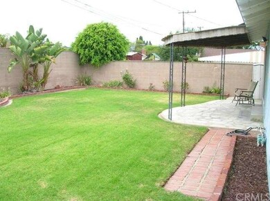 Block Wall Backyard