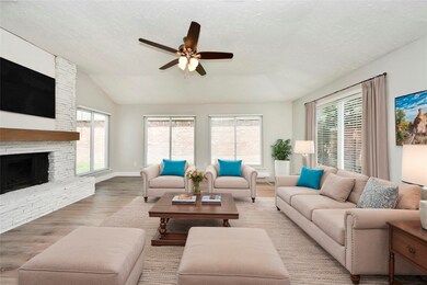 Virtually Staged Living Room