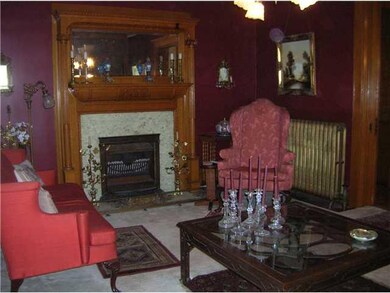 Living Room One end of the double parlors
