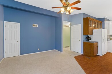 Another view of Living Room looking towards hallwa