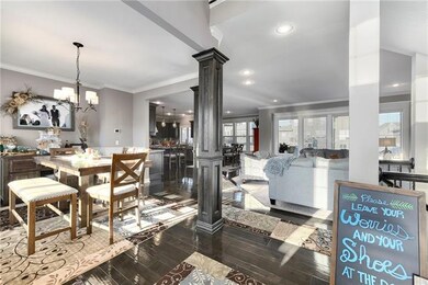 Open Floor Plan with Formal Dining Area