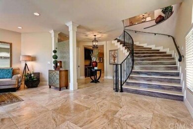 View from inside front entry