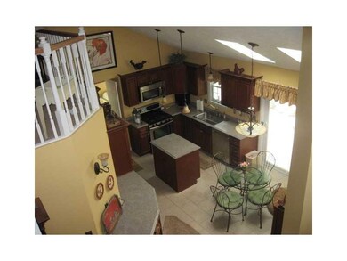 Kitchen. Kitchen from the second floor balcony.