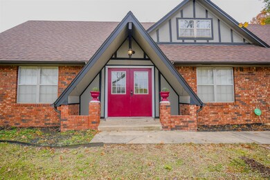 Freshly renovated doors, so inviting!