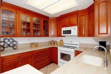Stunning custom cabinetry throughout the kitchen w