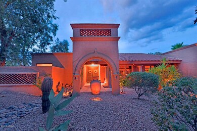 Front Entry Evening