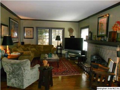 Living room is very large