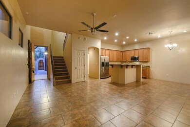 Great Room, Entry & Kitchen
